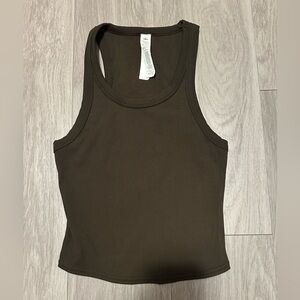 Alo Goddess Go-To-Tank - Espresso